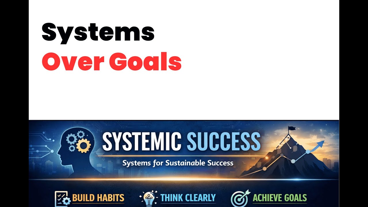 Systems Over Goals 