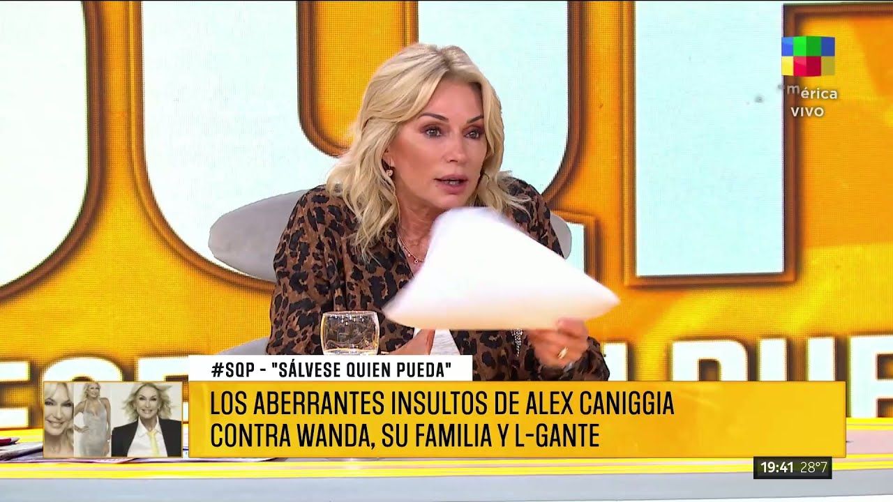 🔥 Yanina Latorre ATENDI&Oacute; A MORE RIAL Y A ALEX CANIGGIA