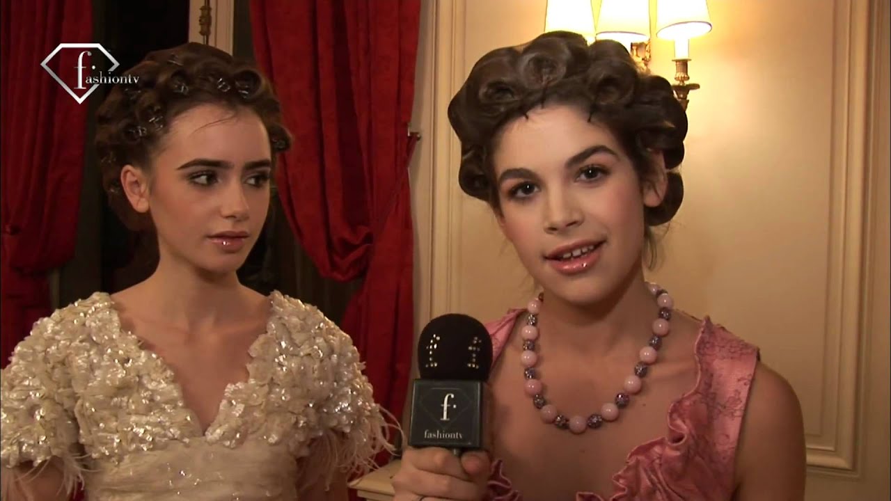 модное телевидение | FTV.com - CRILLON - ЛИЛИ КОЛЛИНЗ И КОСИМА РУИС ДЕ ЛА ПРАДА - 2007