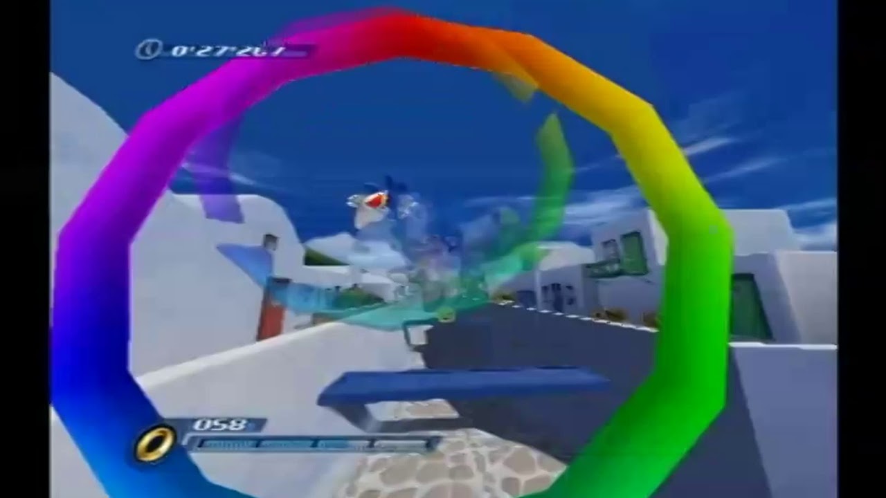 Sonic Unleashed (PlayStation 2) - Windmill Isle Day Stage (Time Attack Mission) [1080p]