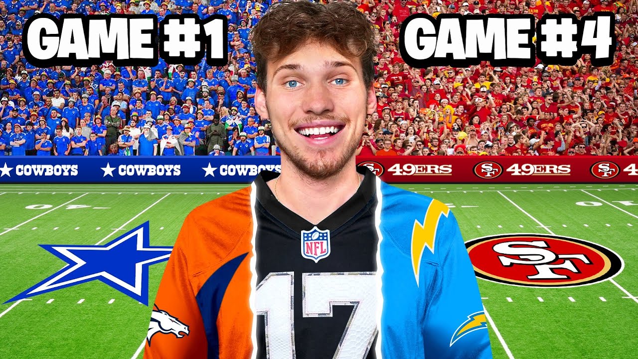 Going to 4 NFL Games in 48 Hours