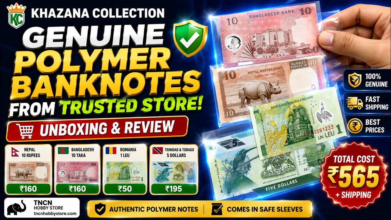 Where to Buy Genuine Collectible Polymer Currency in India | Trusted Source for Rare Banknotes
