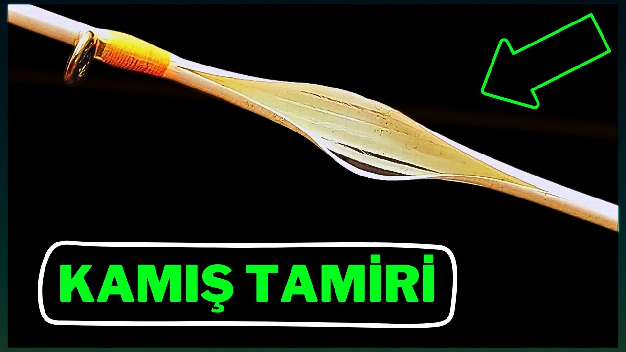 Kamış Tamiri | Kırılan Spin ve Lrf Kamışlar Nasıl Tamir Edilir | Kamış Halkası Değişimi