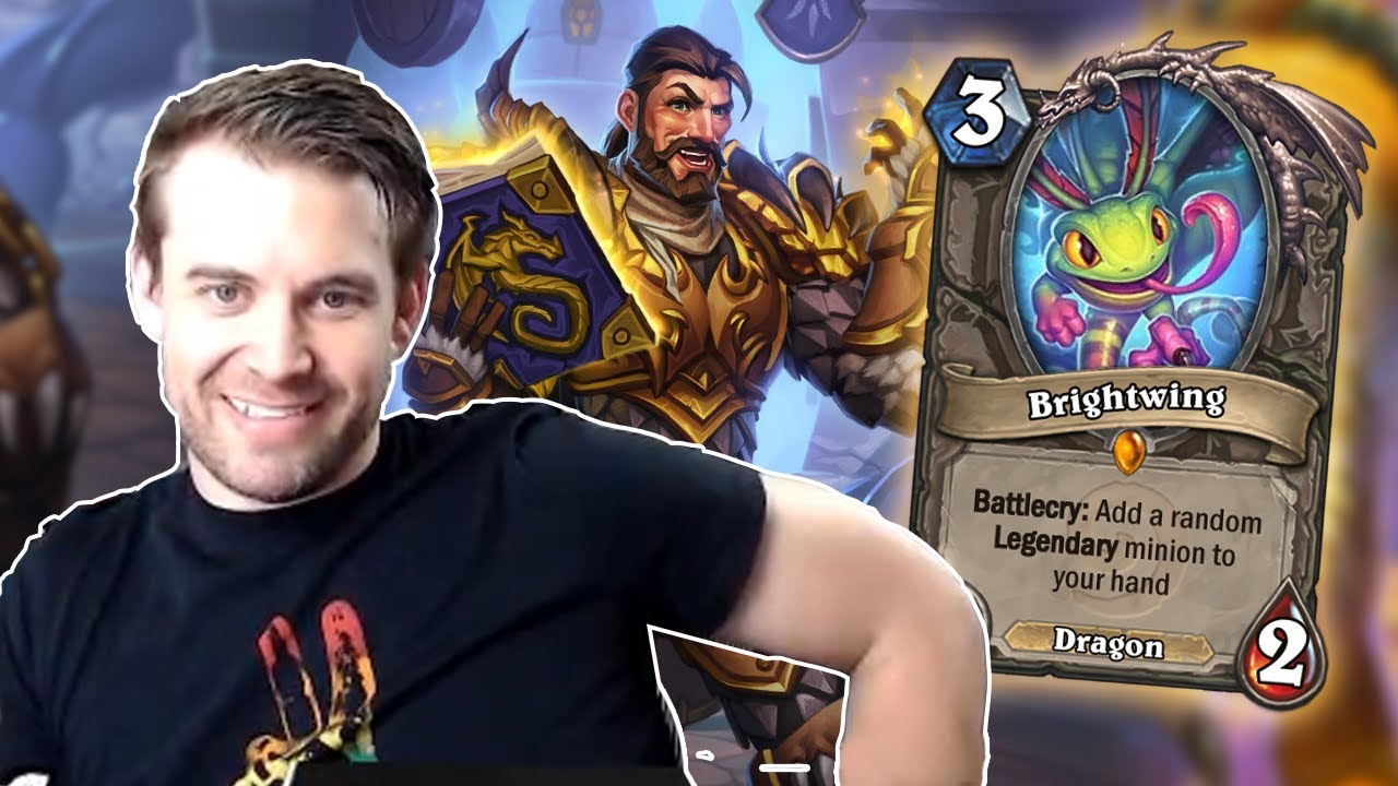 (Hearthstone) Светлокрылый Дракон Паладин Заводит Друзей