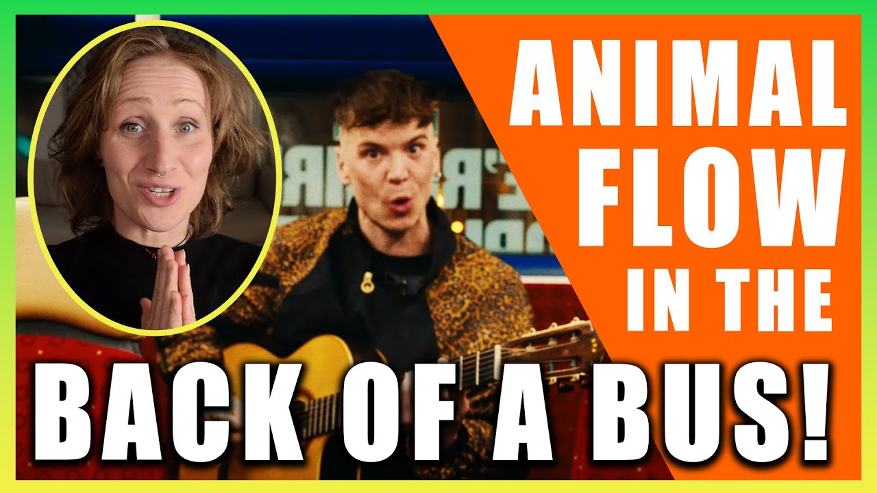 Unbelievable! Ren takes us on a wild ride! 🙌🚌 My reaction to 'Animal Flow' Live