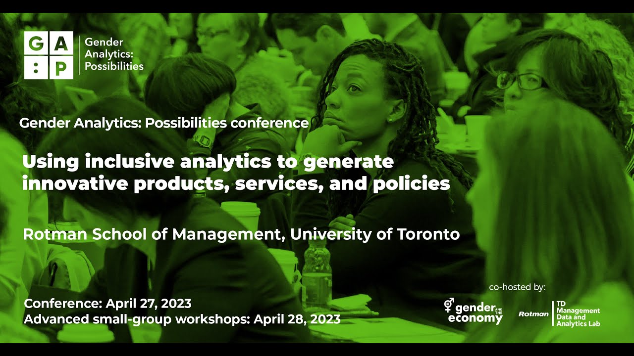 Gender Analytics: Possibilities (GA:P) conference highlights