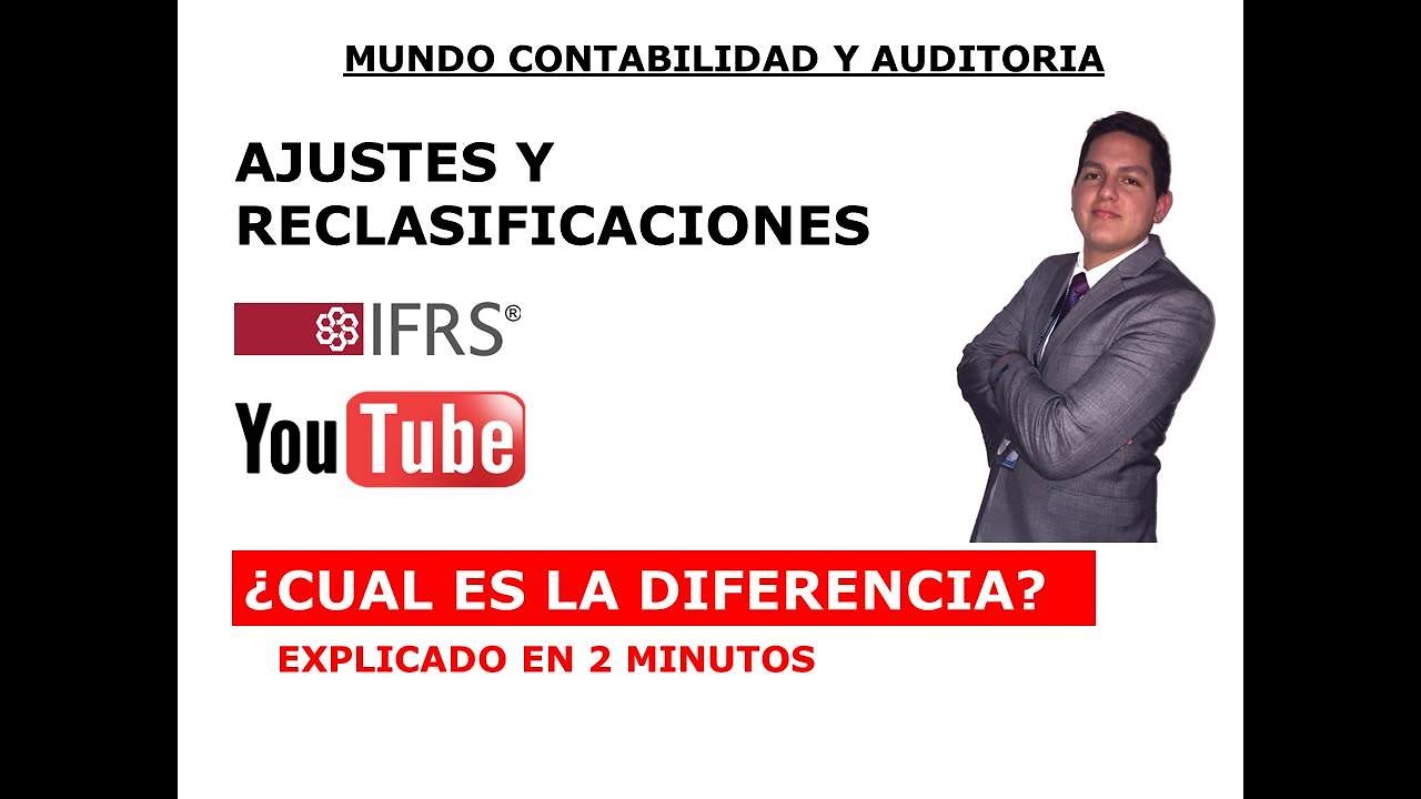 AJUSTES Y RECLASIFICACIONES - DIFERENCIAS - CONTABILIDAD Y AUDITORIA BASICA 2020