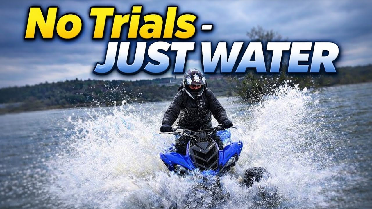 No Trails – Just Water!