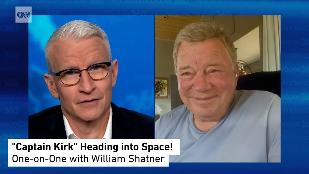 Anderson Cooper Interviews William Shatner, 
