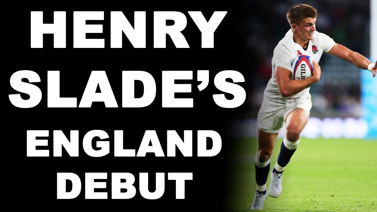 Henry Slade's England Debut