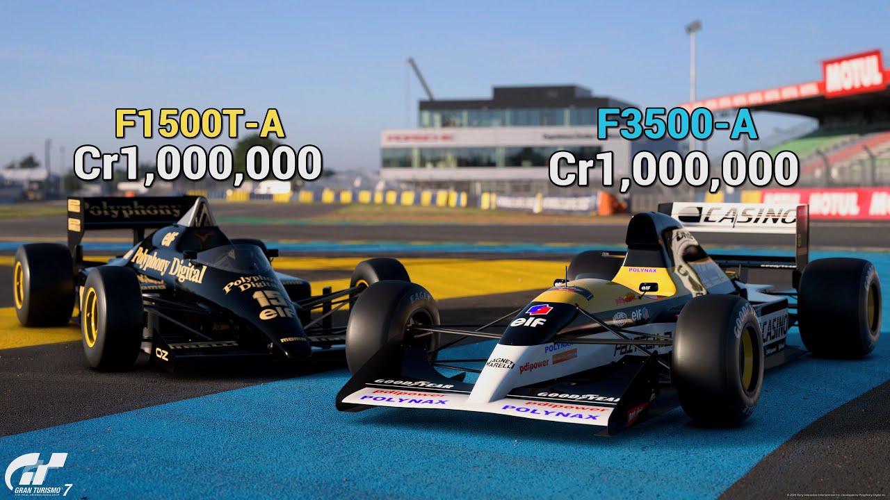 Gran Turismo 7 | F1500T-A (F687/s) Vs F3500-A (F094s) - Circuit de la Sarthe Chicane [PS5Pro]