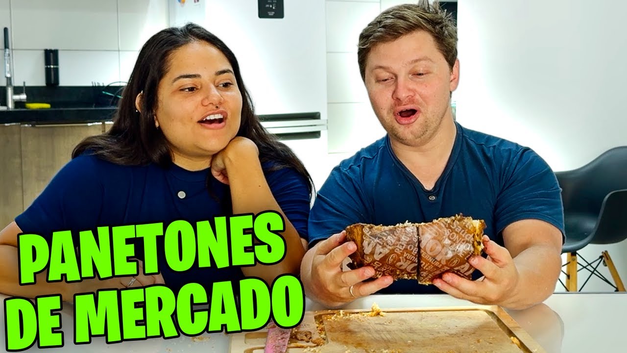 PROVANDO OS PANETONES DO MERCADO, VALE A PENA COMPRAR ?