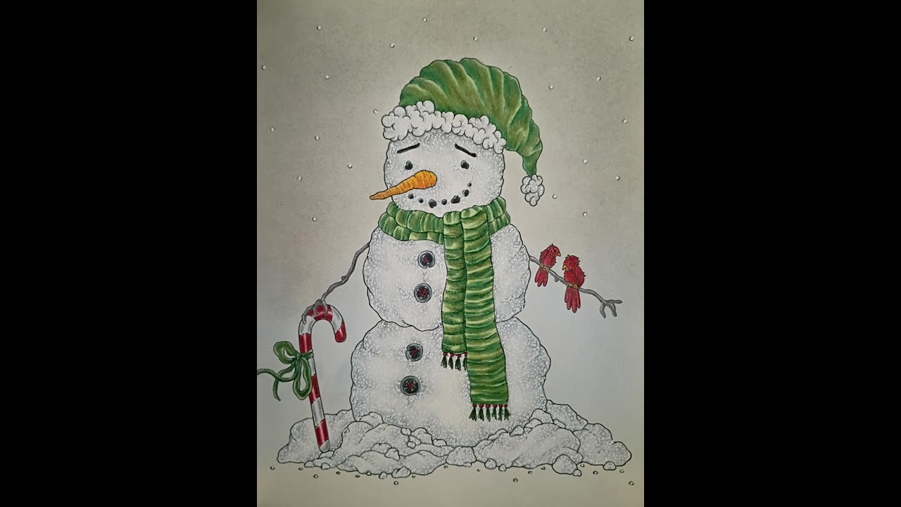 Merry Christmas by Hanna Karlzon | Prisma colored pencils