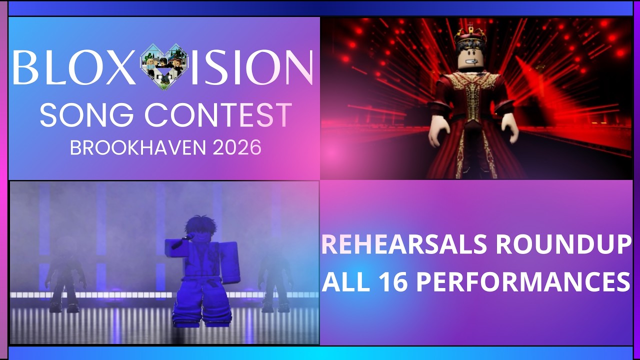 Bloxvision 2026 Rehearsals Roundup - Exclusive 30 Seconds of The 16 Performances!