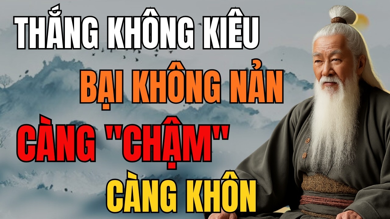 CỔ NHÂN DẠY Thắng Không Kiêu, Bại Không Nản – Đó Mới Là Người Thật Sự Khôn | Tinh Hoa Cổ Nhân