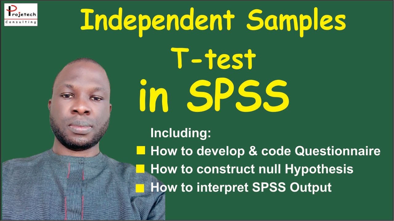 Independent Samples t-Test in SPSS Made Easy - with Research Example Part 3