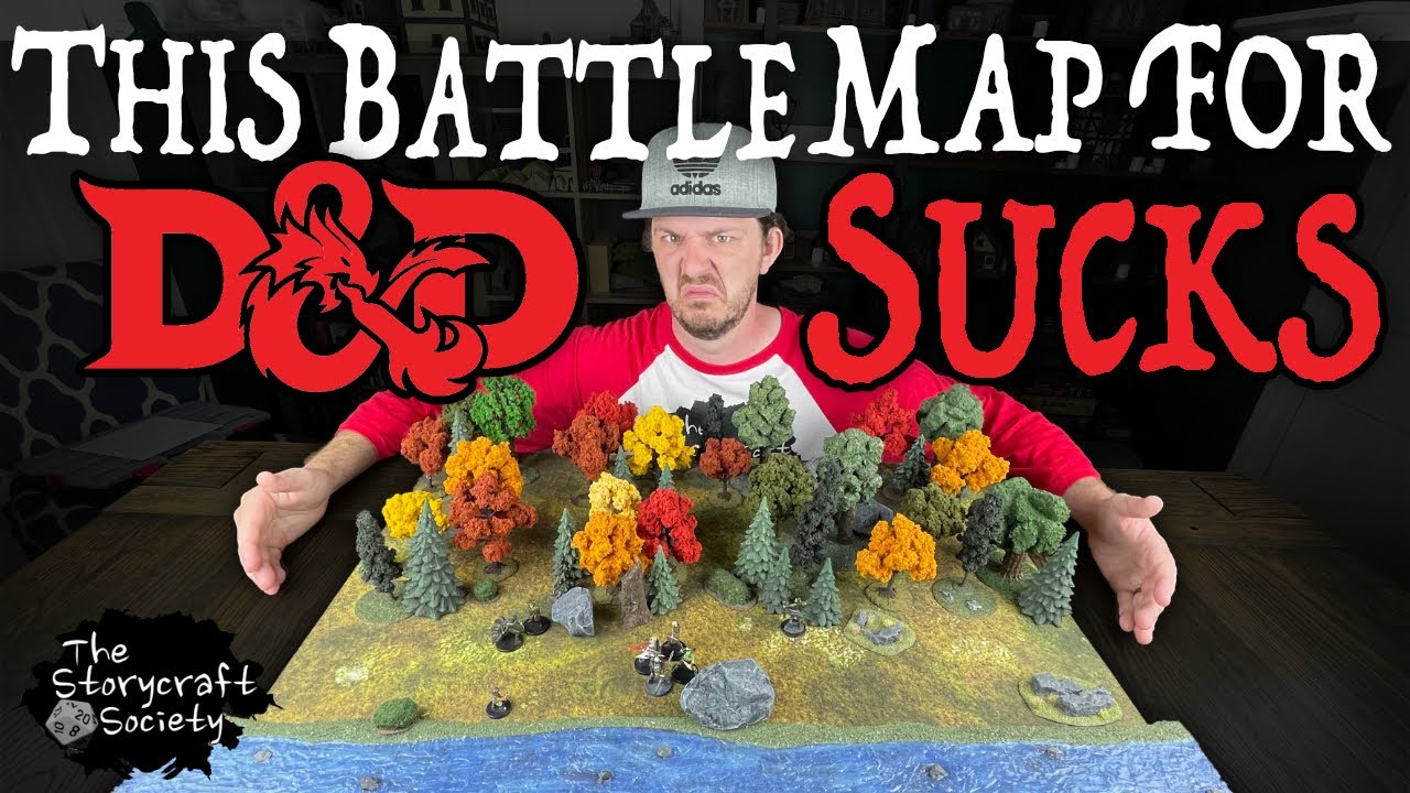 How to Set Up BETTER BATTLE MAPS for D&D (DM Tips)
