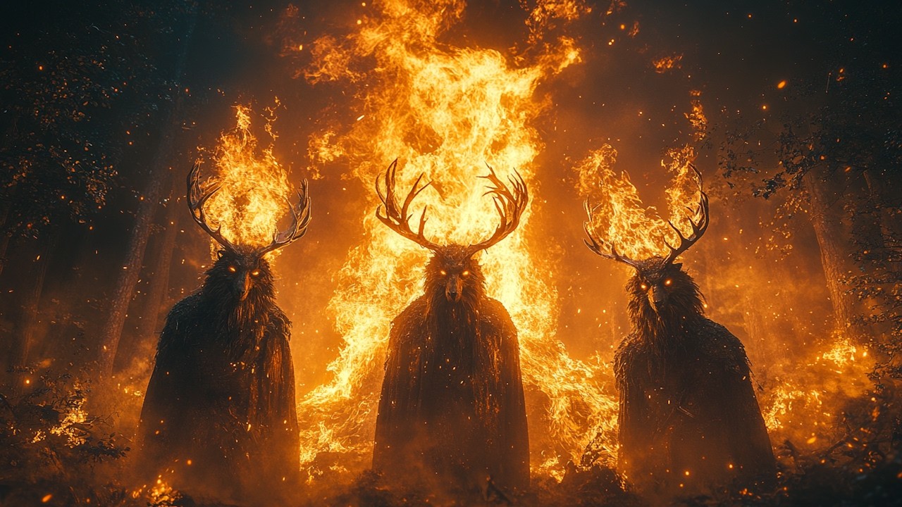Fire Ritual at the Stone Circle — A Celtic Ritual Voyage with Ethnic Music