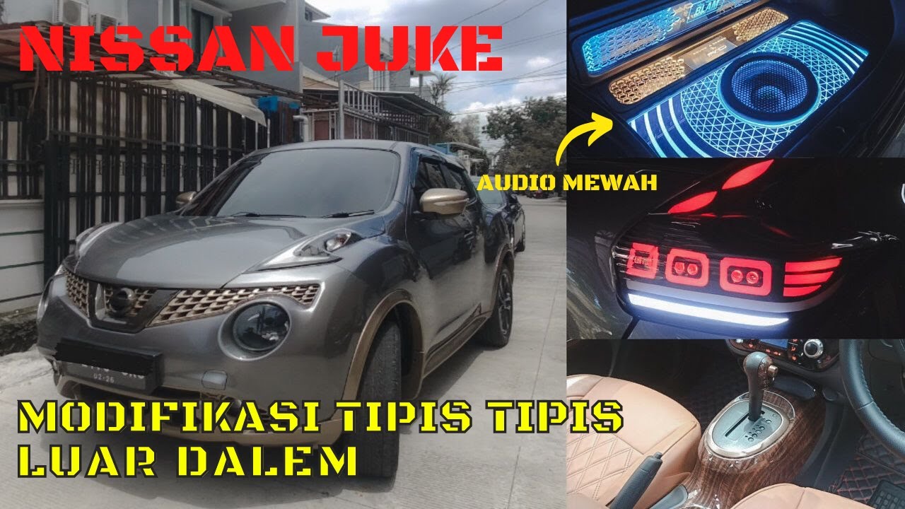 Modifikasi Nissan Juke tipis - tipis