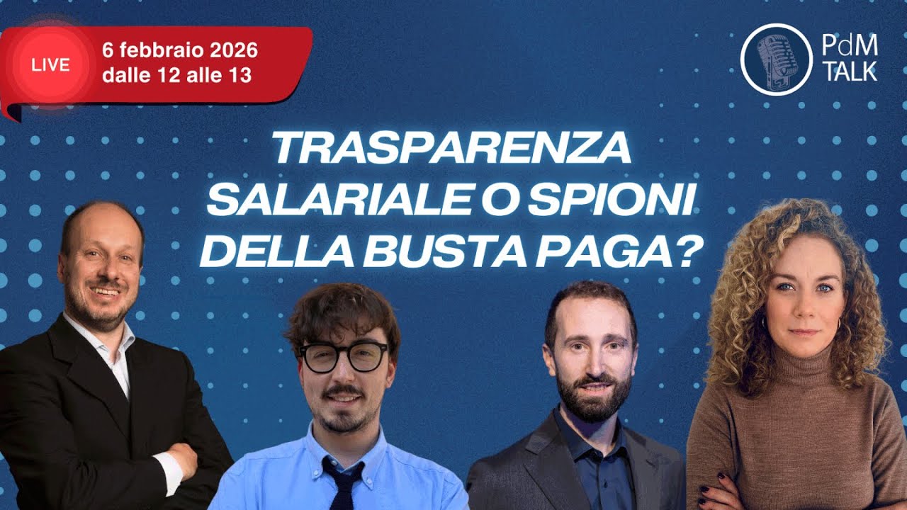 Trasparenza salariale o spioni della busta paga?