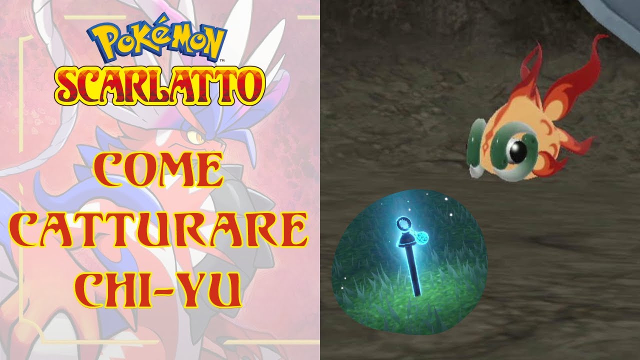 Come catturare  CHI YU - Posizione di tutti e 8 i paletti BLU - GUIDA POKEMON SCARLATTO ITA