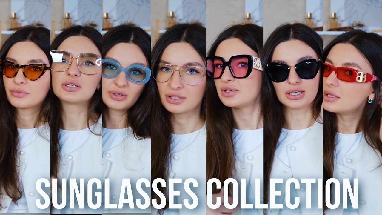КОЛЛЕКЦИЯ ОЧКОВ : DIOR GUCCI PRADA BALENCIAGA MIU MIU FENDI