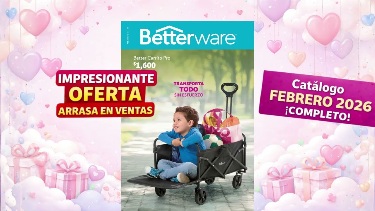 Catalogo Betterware FEBRERO 2026 ¡COMPLETO!