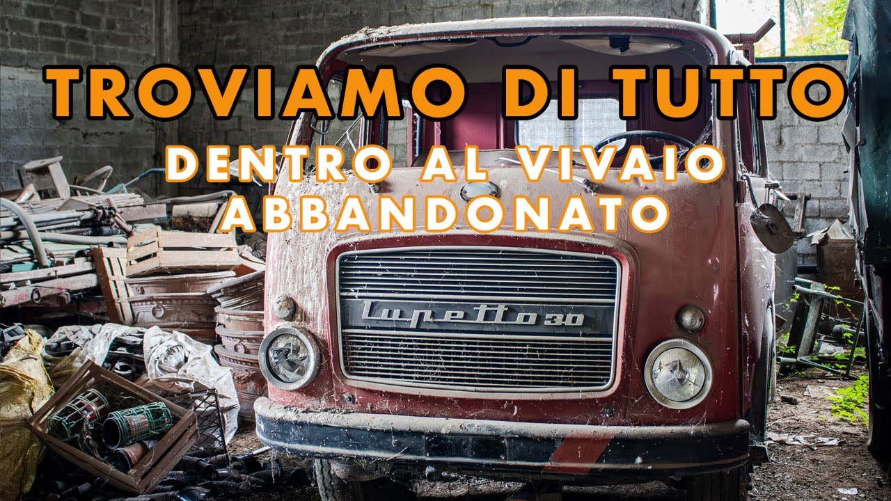 Dentro un VIVAIO ABBANDONATO, tra serre e ricordi - URBEX