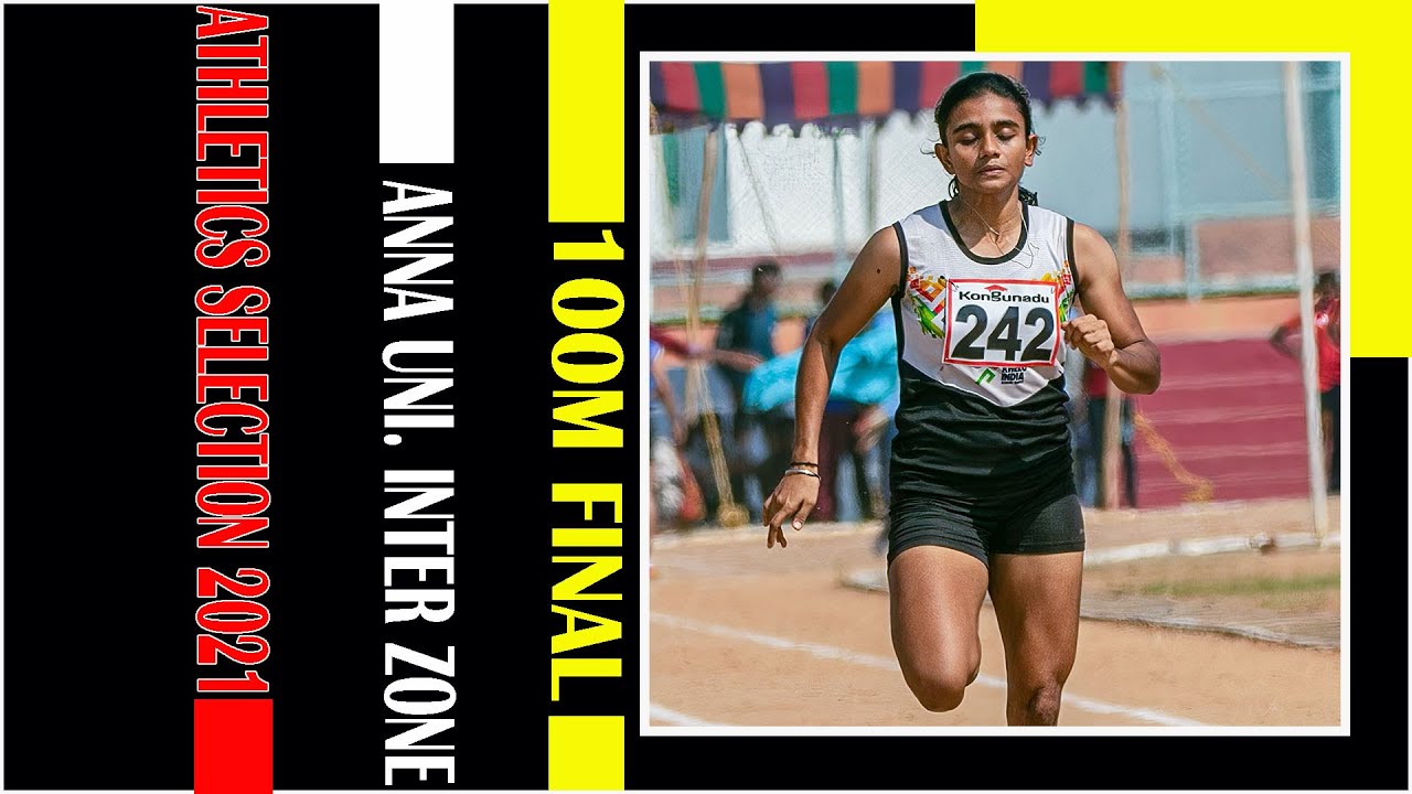 Catch me if you can Fastest Woman of Anna University 2021