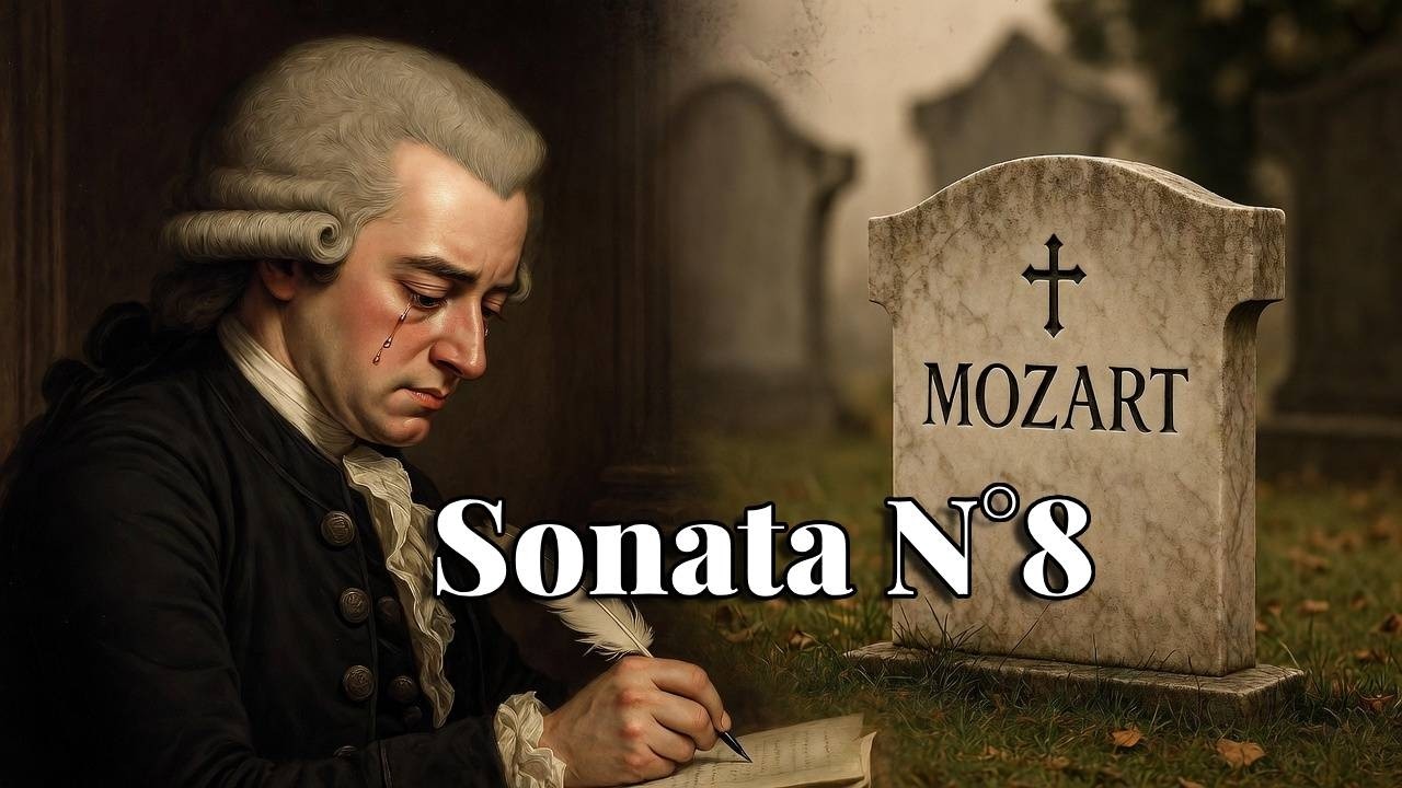 What Mozart wrote when his mother died - Sonata n°8 K.310 (A minor)