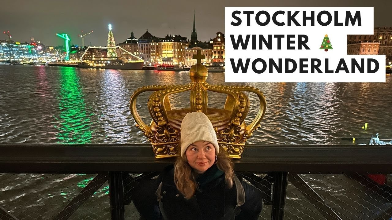 Stockholm: Winter wonders in Sweden's capital, best coffee, perfect tree, art, food market 🇸🇪❄️