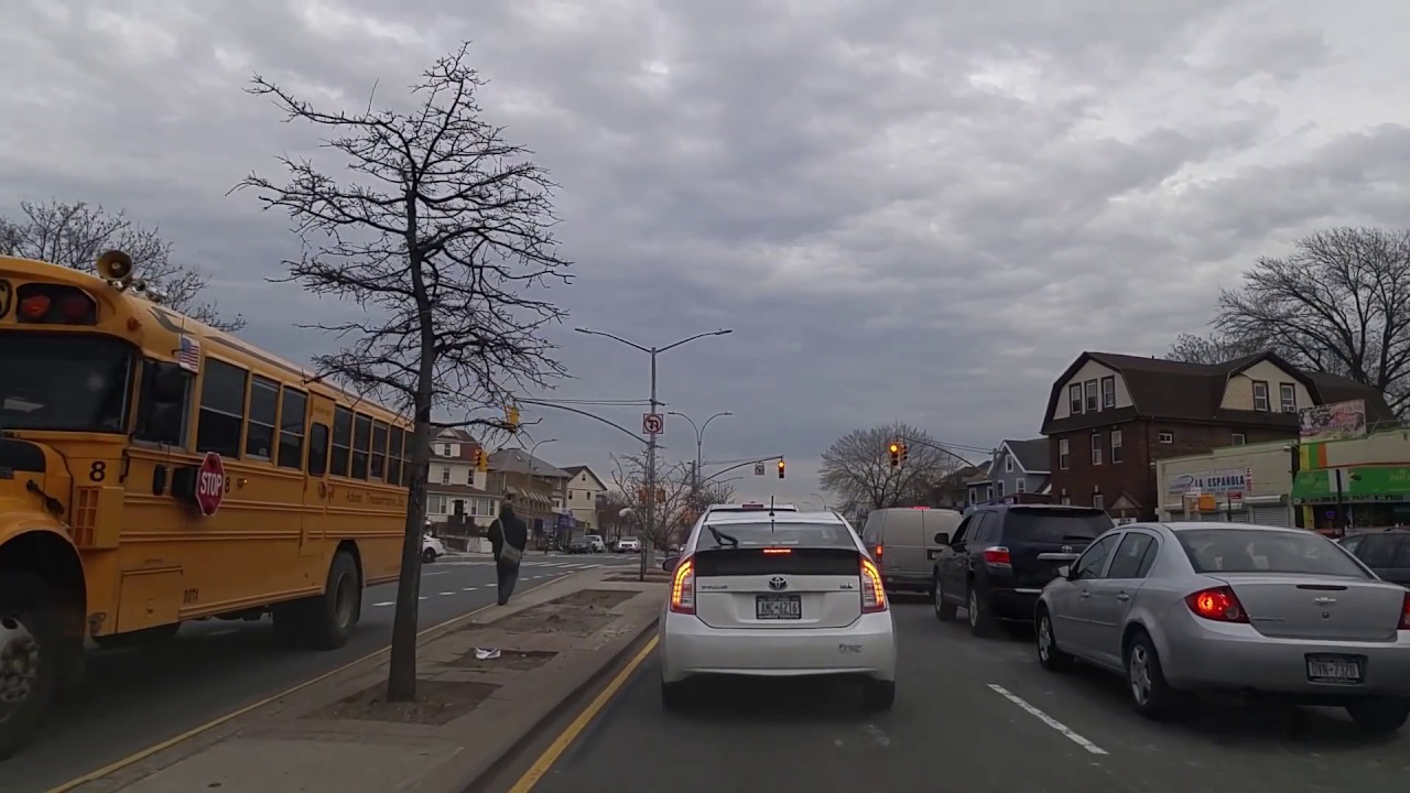 Driving from East Elmhurst to Glendale in Queens,New York
