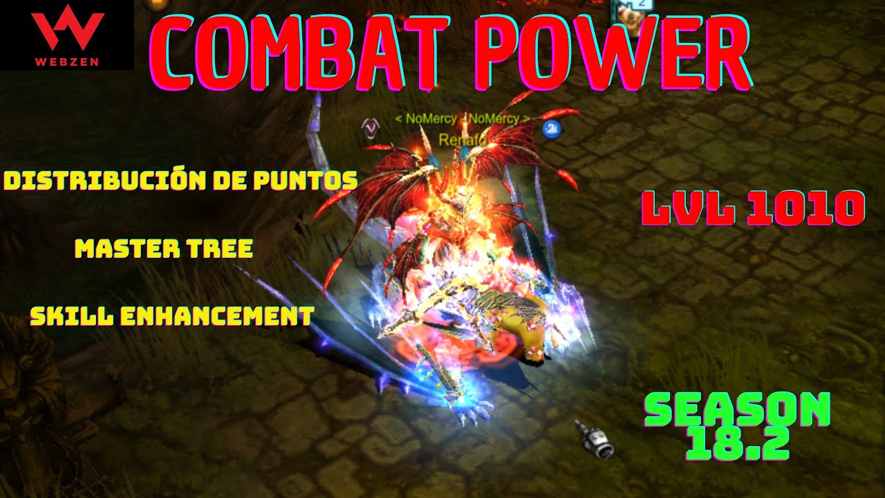 Un buen día para ser DK - Combat Power - Mu Online Webzen