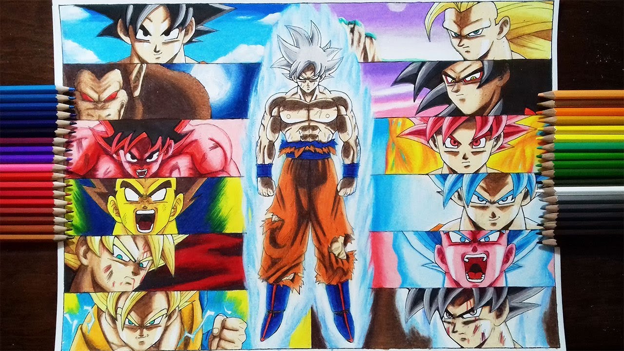 Drawing Son Goku