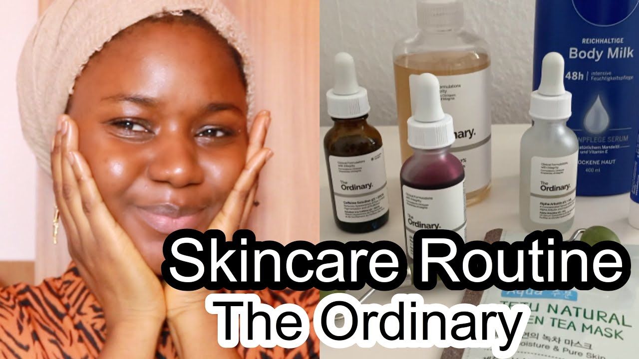 MA ROUTINE SOIN VISAGE avec THE ORDINARY - hyperpigmentation, acne, point noire
