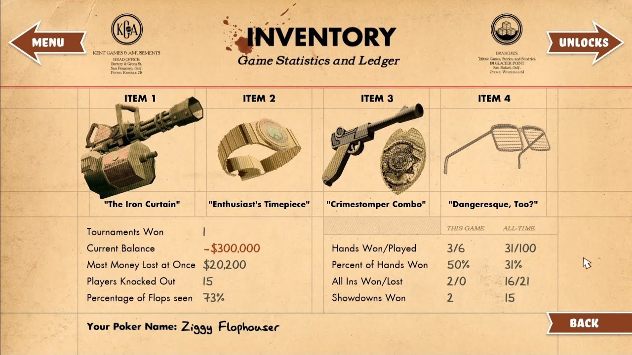 Poker Night At The Inventory - All TF2 Achievement Items