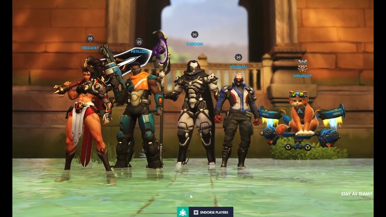 we returned to overwatch