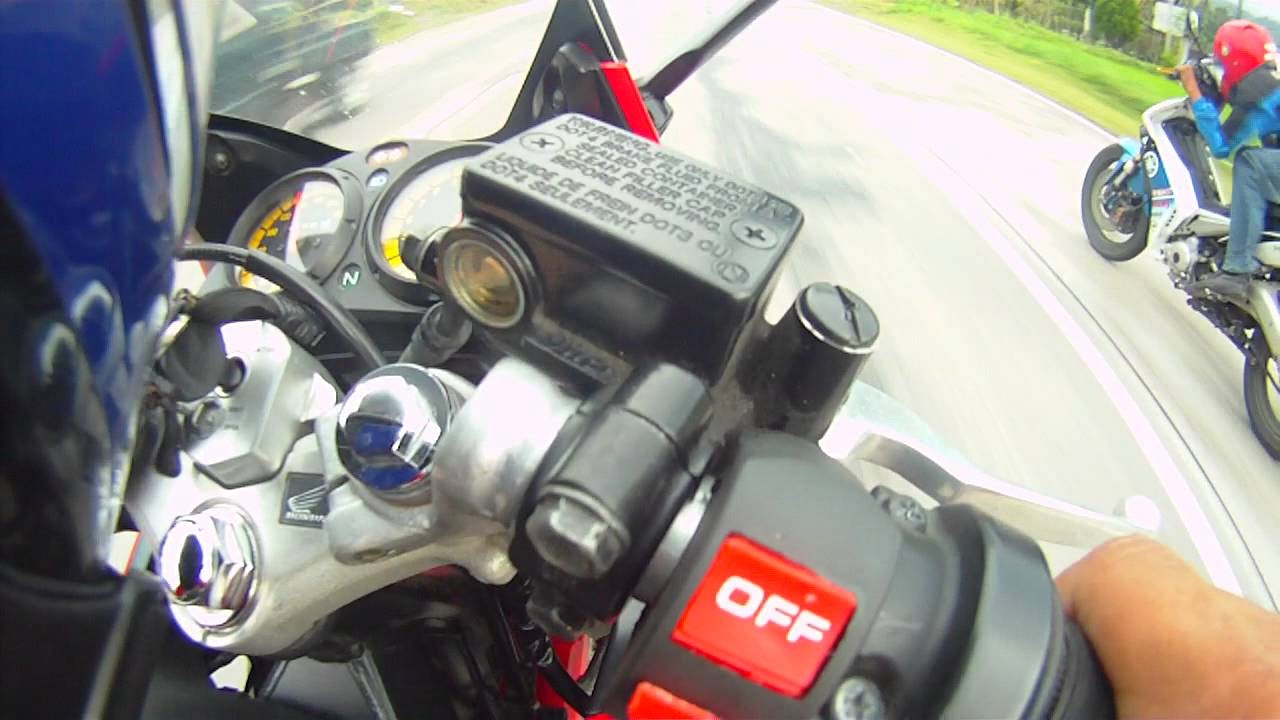 GPS TOP SPEED (part 2/2) : HONDA CBR 150 (carb version) with Yamaha Sniper 150