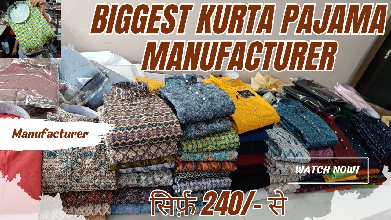 Cheapest Kurta Pajama Manufacturer in Ulhasnagar Mumbai/ Kurta Manufacturer in Mumbai