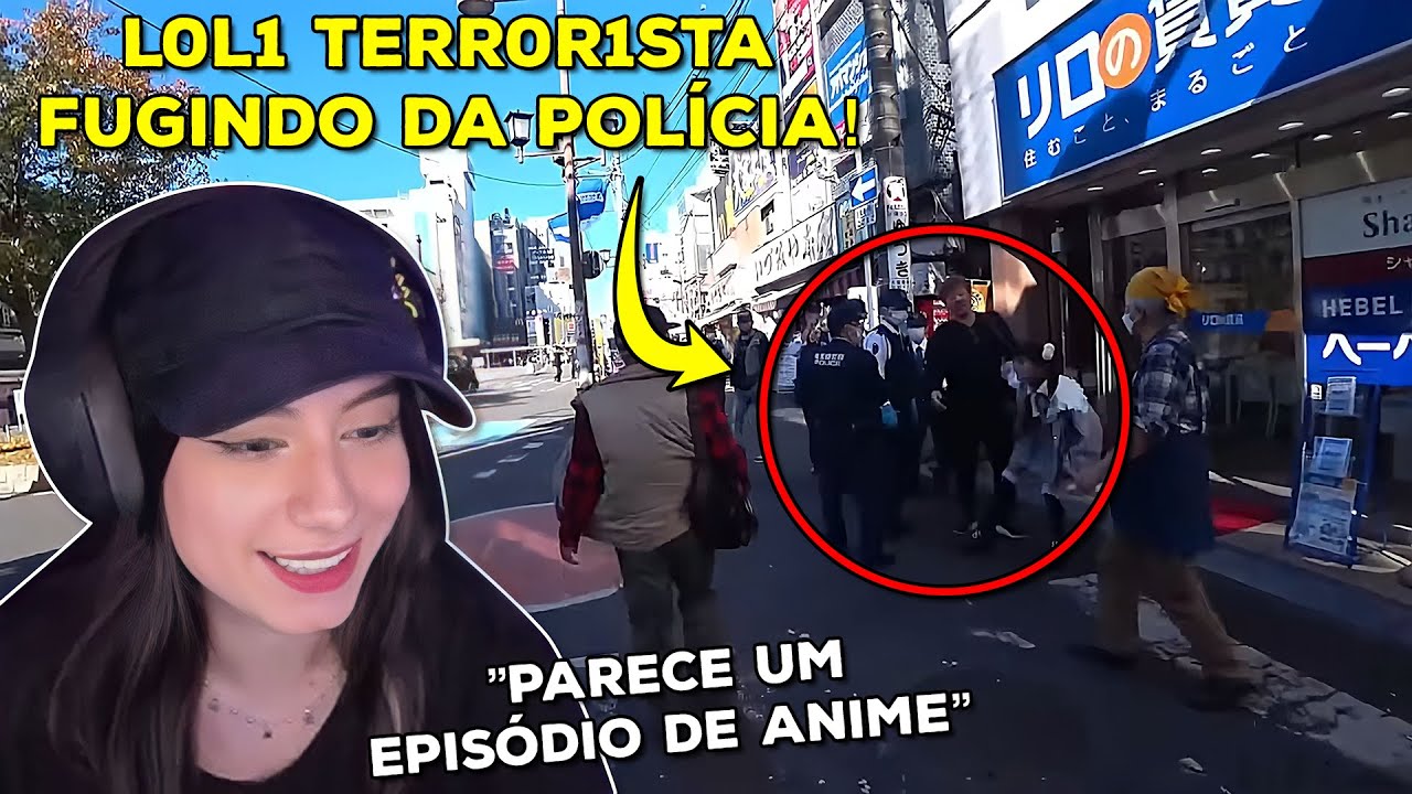 YAYAH REAGE: L0LI TERROR1STA FUGINDO DA POLÍCIA NO JAPÃO (BAKA GAIJIN) | Yayah Clipes
