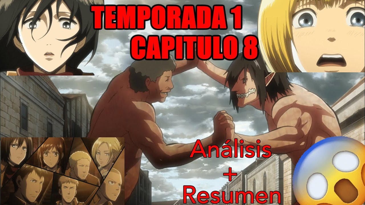 🔷 Attack on Titan Temporada 1 Capitulo 8 | Shingeki no Kyojin 8&deg;