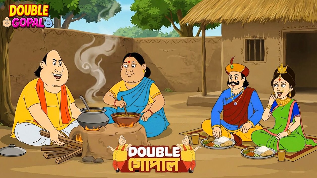 গোপাল ভর নিজে রাজা-রাণীর জন্য খাবার তৈরি করেছিলেন।| গোপালভাঁড় | Gopal Bhar | New Episode 2026