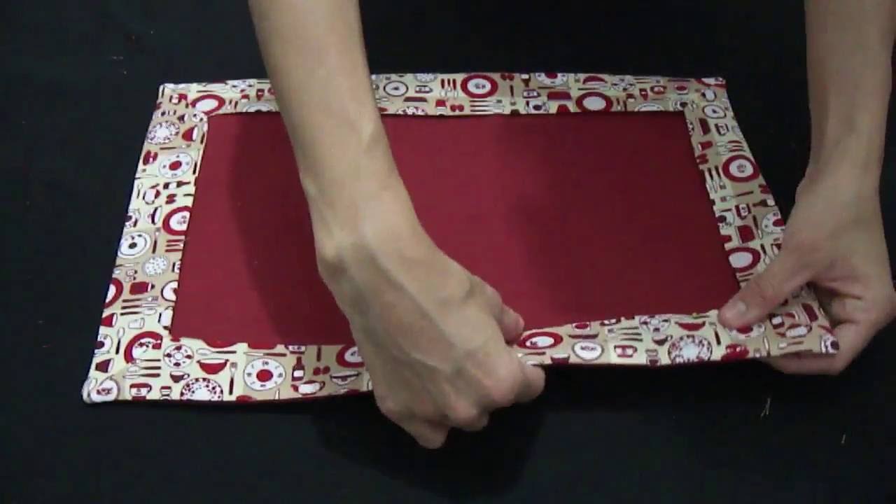 DIY: Passo a passo Jogo americano #Costurecomigo│VIVIANE PRATES