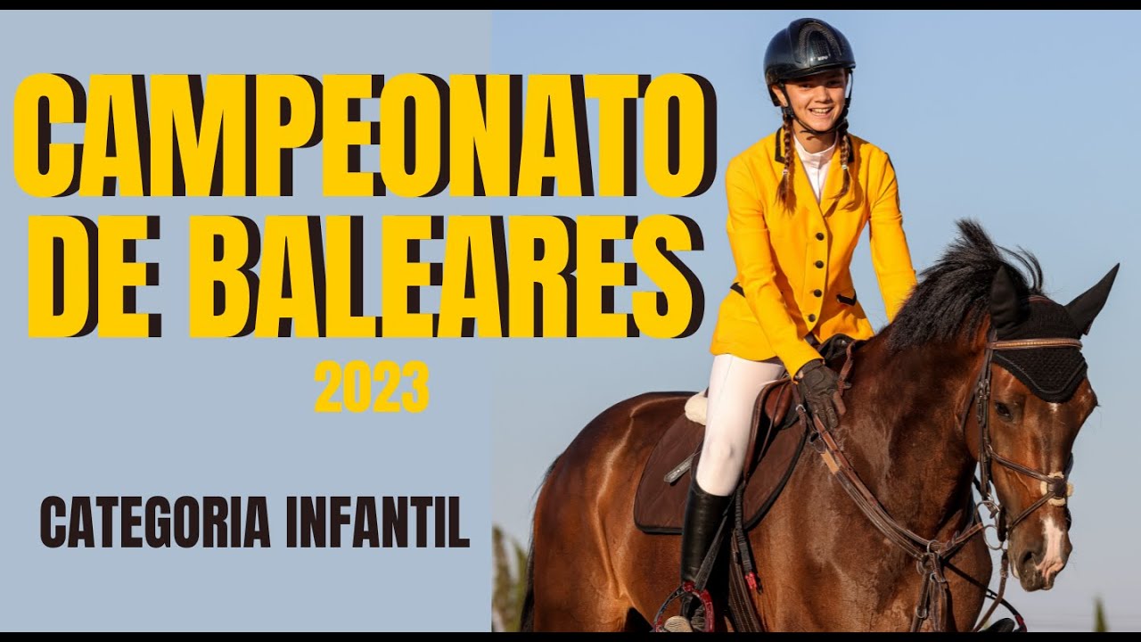 Campeonato de Baleares 2023 - Sub campeones en categoría Infantil
