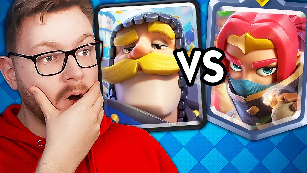 NAJLEPSZE vs NAJGORSZE KARTY w CLASH ROYALE (Mega Draft)