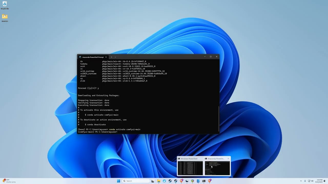 ComfyUI Installation - 