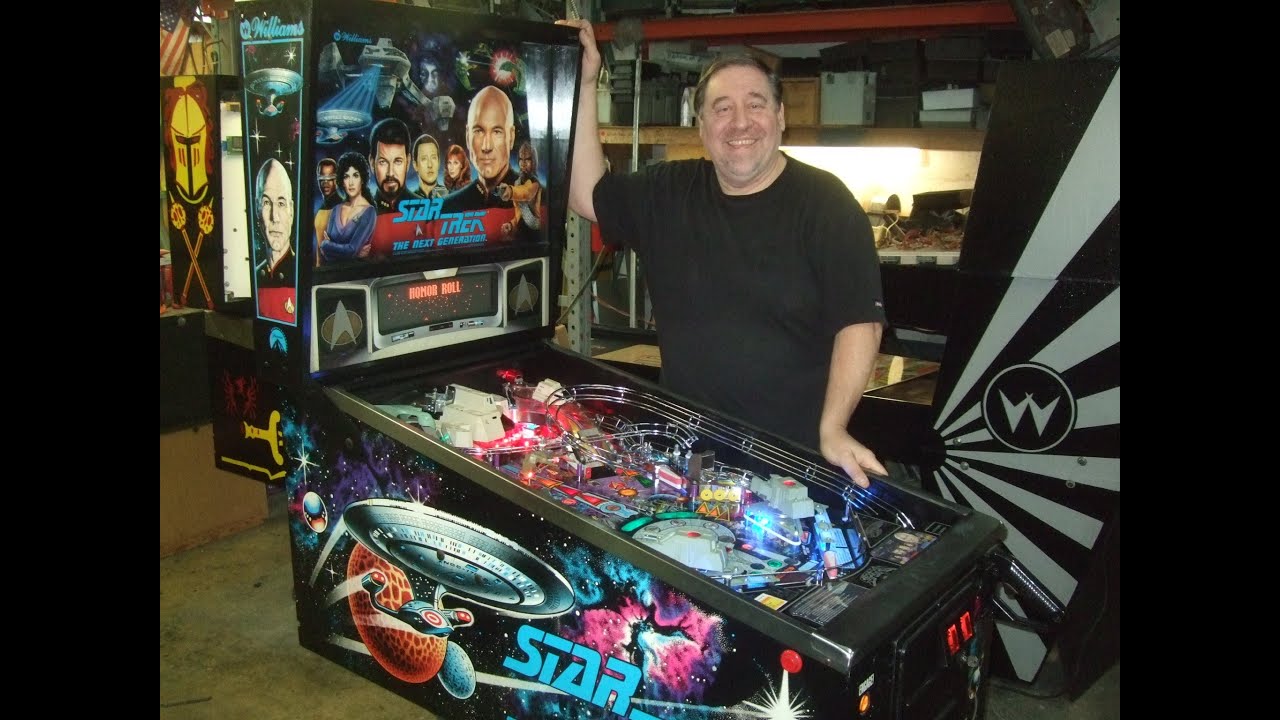 #431 Williams STAR TREK THE NEXT GENERATION with TODD's TIP tip-TIE BACK WIRE! TNT Amusements