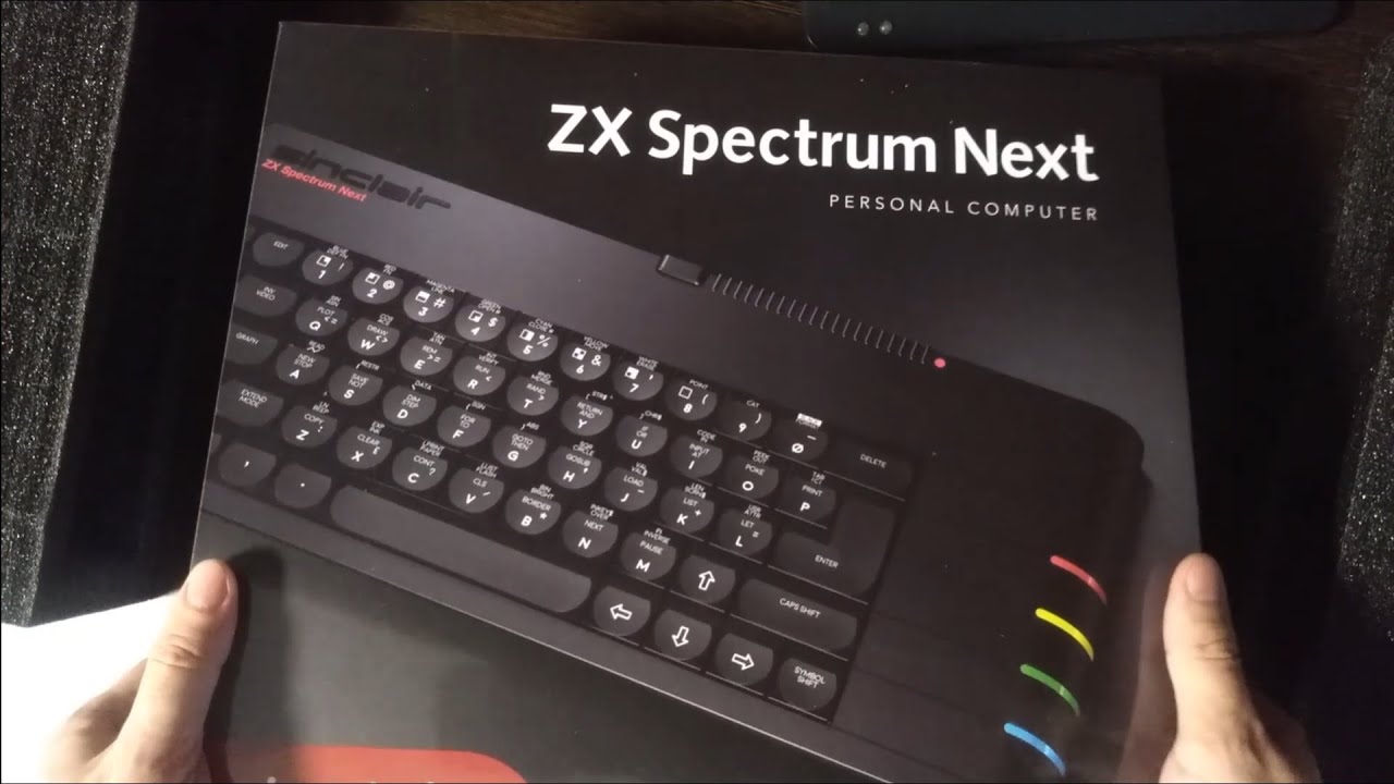 ZX Spectrum Next & physical release of Nothing just arrived