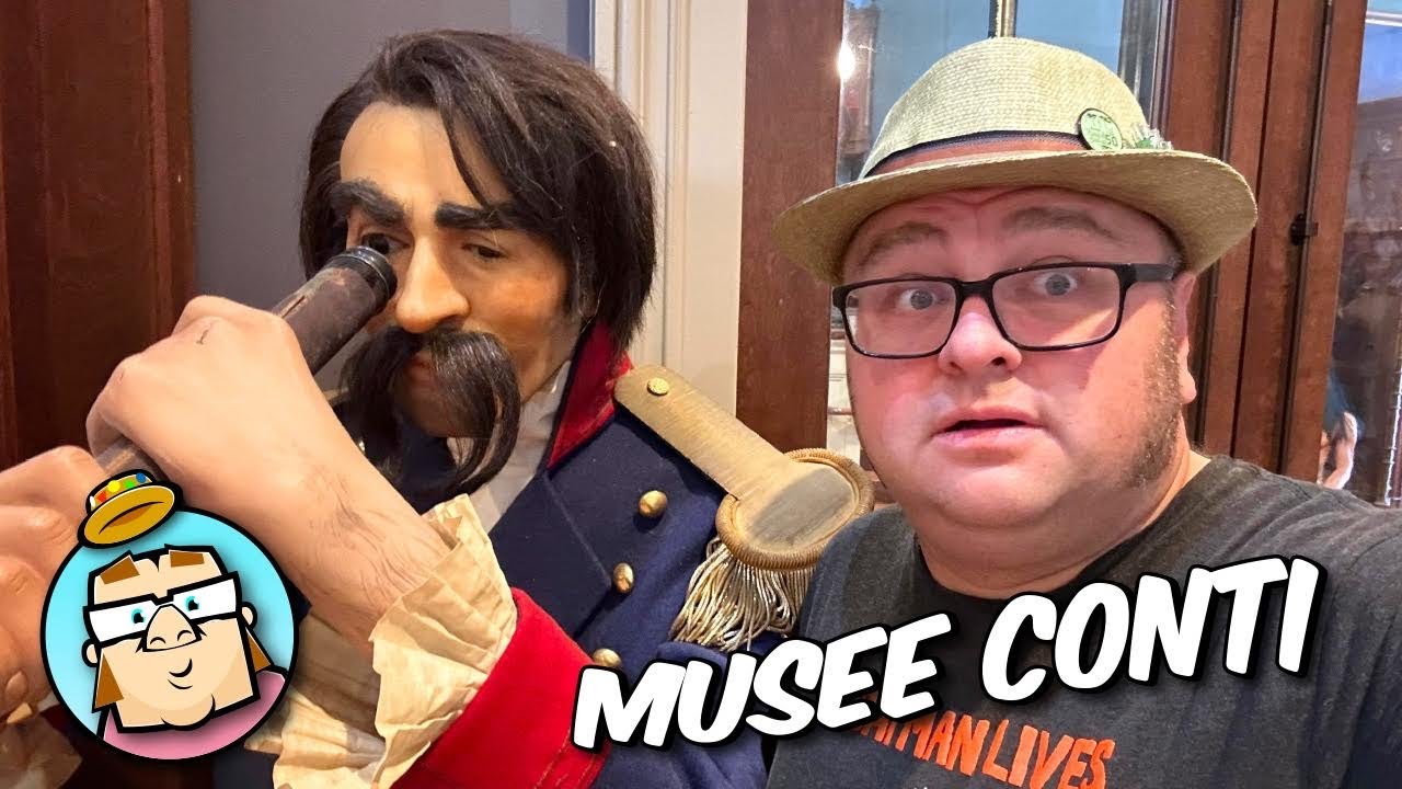 The Amazing Musee Conti Wax Museum RETURNS to the Great River Road Museum - Darrow, LA