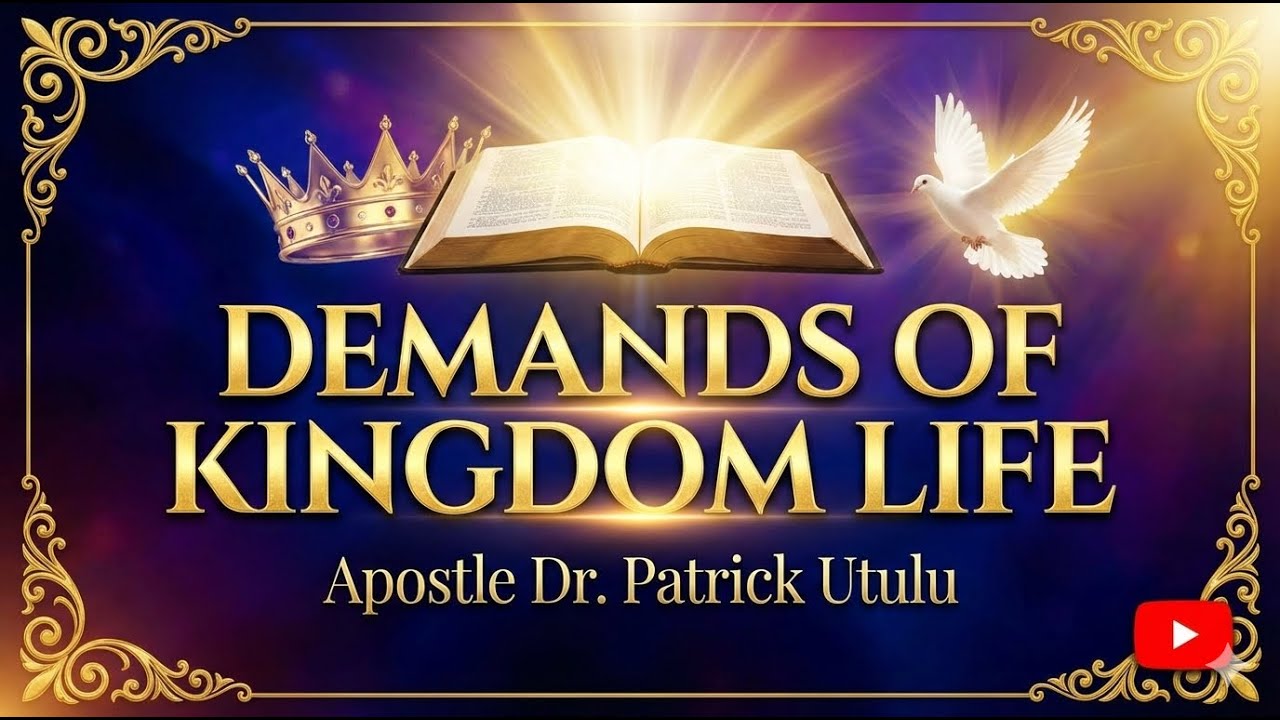 DEMAND OF KINGDOM LIFE BY APOSTLE DR. PATRICK UTULU